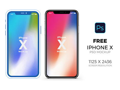 Free Iphone X Mockup Psd