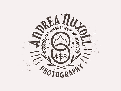 AN Logo branding hand drawn icon logo photographer