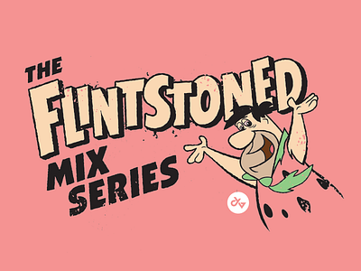 FLINTSTONED cartoons flintstones typography