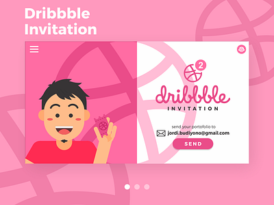 Dribbble Invitation Jordi dribbble dribbble invitation dribbble invite invitation invite