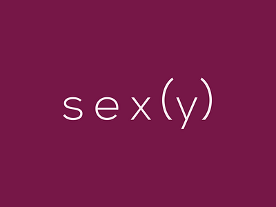 s e x (y) berlin brand branding corporate designer graphic identity logo logotype sex sexy sign