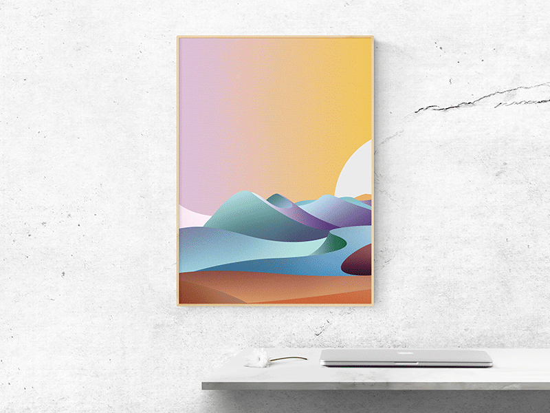 SEE ART Poster Series : by Geena Davis animation gif graphic design illustrations illustrator poster poster design