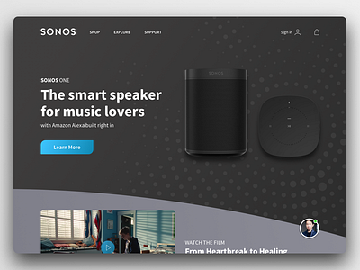 Daily UI :: 003 - Landing Page dailyui desktop landing page