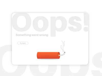 Error page concept error page web design website