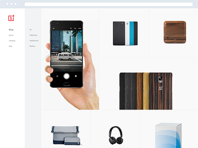 Website of oneplus-shop