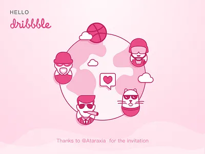 hello dribbble debut