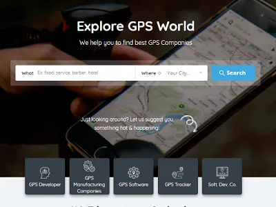 Gps Directory designer developer gps app dedevelopment gps solutions programmer uiux