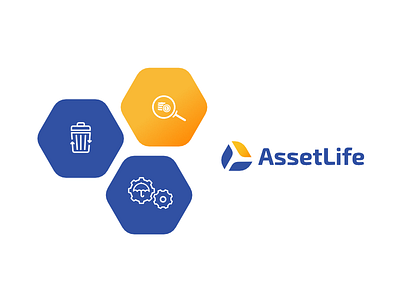 Assetlife branding icons logo ratio shape twister