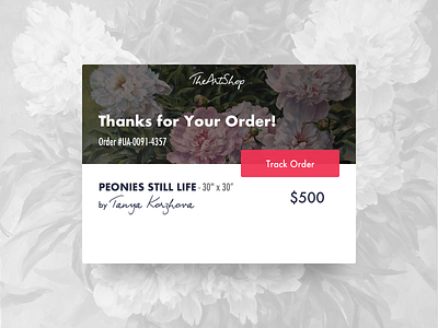 Email Receipt 017 dailyui email receipt