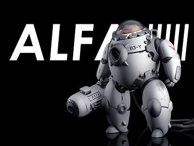 ALFA BEAR 3d c4d cinema4d