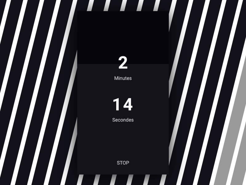 Daily UI #014 Countdown timer app countdown daily dailyui mobile motion time timer ui