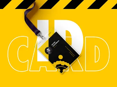 Garage Films Id Card brand branding business card film garage gear id stationery