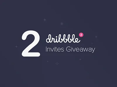2 Dribbble Invites Giveaway draft dribbble dribbble invite give away giveaway invitation invite portfolio ui ux