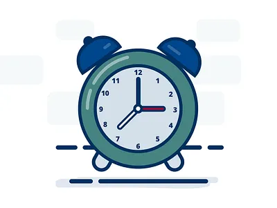 Clock - Daylight Savings Illustration change clock day daylight design flat illustration light savings simple time watch
