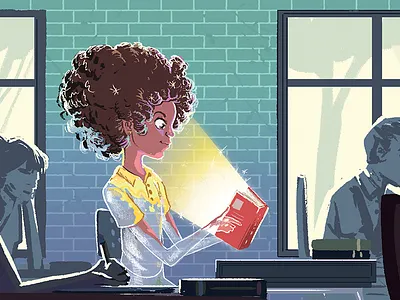 The Invisible Man editorial illustration school splc students teaching tolerance tolerance