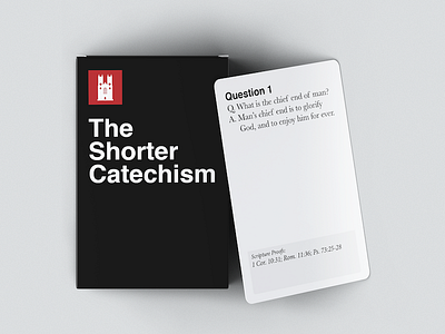 The Shorter Catechism Deck bible bible study reformed theology shorter catechism westminster