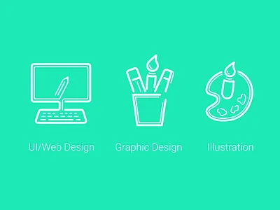 Icons graphic icons illustration