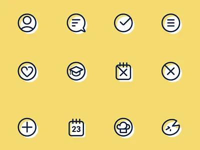 Pollywogs App Icons app design graphic icons ui