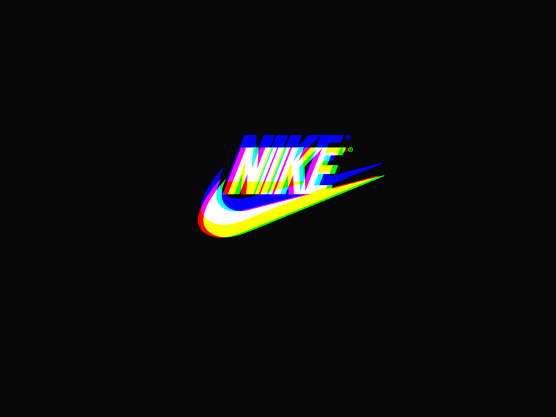 Glitch glitch logo minimal nike preview ui ux web