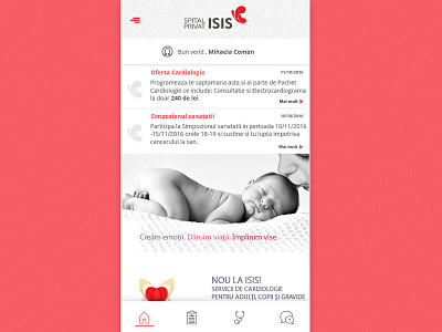 Hospital App design hospital offer