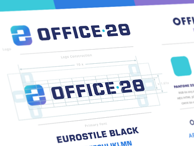 Office 28 Logo 28 app brand branding business icon logo logomark mark office symbol