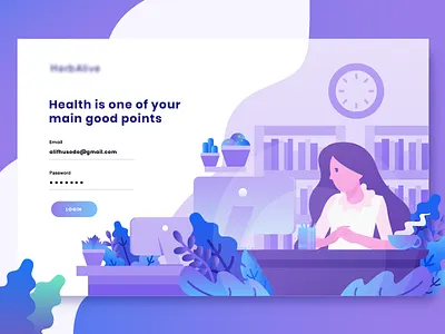 Insurance landing page concept design flatdesig illustration insurance landingpage ui ux vector web design website
