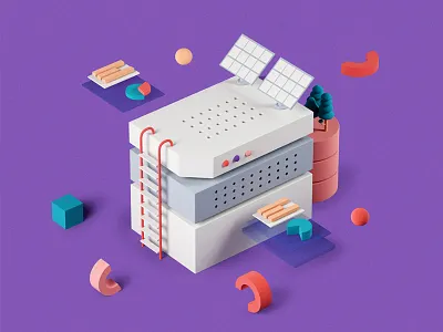 Energy & Environment c4d chart cinema4d database editorial energy environment