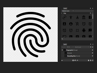 Affinity Designer Material Icons affinity designer assets material icons