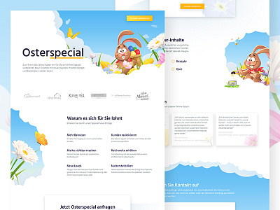 Easter Landingpage easter landingpage website