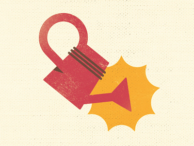 Growing Locations grow icon map pin mark negative space sun texture water can