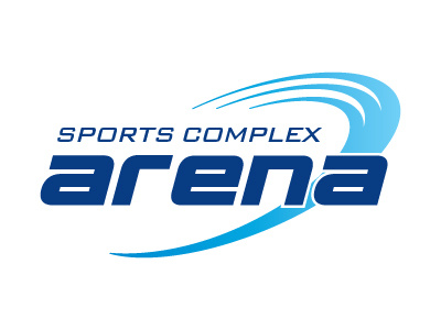 Arena arena blue brand complex logo naming pool sport