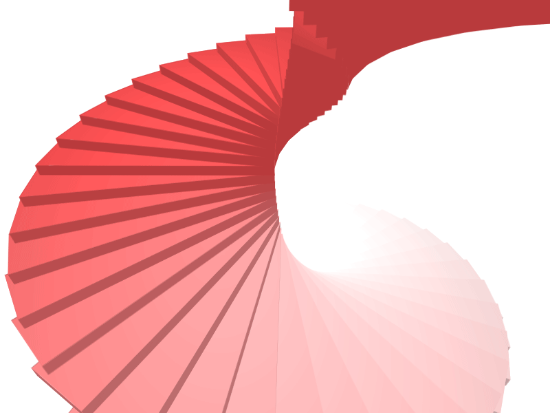 Looped Stairs abstract animation design loop