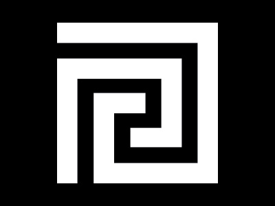 PA cube logo mark pa