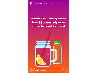 Instagram for Business - Stories Campaign