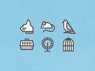 Veterinary for Flaticon part. I animal animals bird cage cat icon line mouse pack texture veterinary wheel