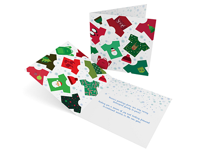 Holiday Card christmas design greetings holidays illustration illustrator layout shirt shirts