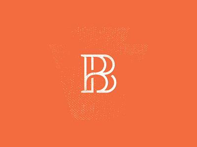 Glyph Concept b brand branding glyph identity keystone logo orange pennsylvania