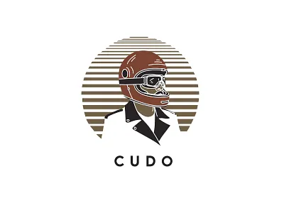 Cudo artist band biker design handmade illustration music poster retro t shirt