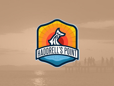 Haddrell's Point Tackle + Supply branding logo outdoors