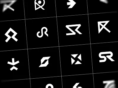 SR branding identity logo