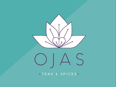 OJAS // teas & spices brand branding drink food healthy logo product puertorico tea