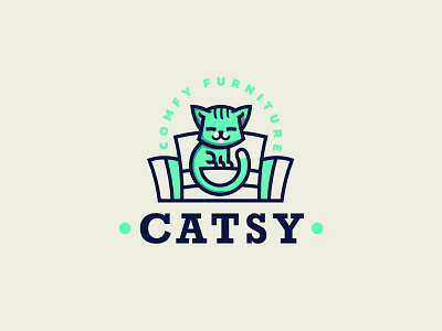 Catsy cat comfortable comfy furniture