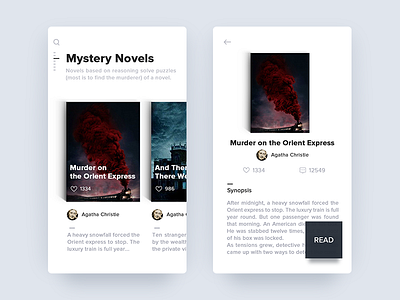 Library page ui