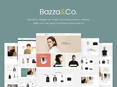 ☞ Bazza&Co. — the best Opencart 3 framework ecommerce fashion uiux