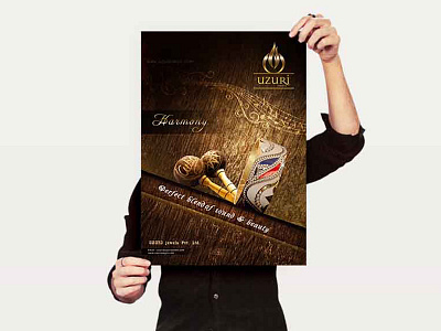 Uzuri_Harmony ad design magazine ad photoshop poster design
