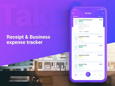 TakeFin Mobile App Design android appdesign graphics illustration ios purple uiux