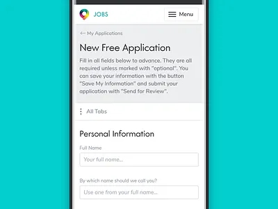 Construction pt. 1 construction design frontend html interface mobile ui