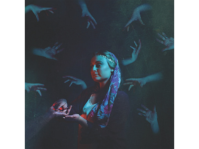 Fortune Teller Photography conceptual fortune teller image manipulated photo photography
