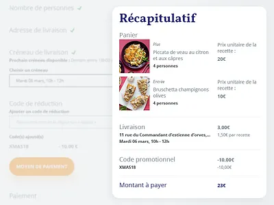 Summury : design system component design system purchase tunnel style guide summury ui kit