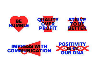 Company Values company dna heart megaphone values